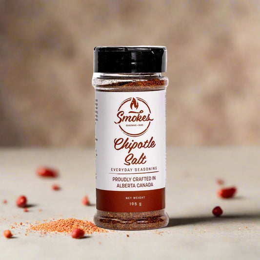 SMOKES SEASONING: Chipotle Salt - 185g