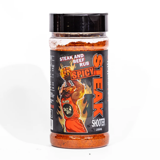 LOW N SLOW BASICS: Steak Shooter "Spicy" Rub – 250g