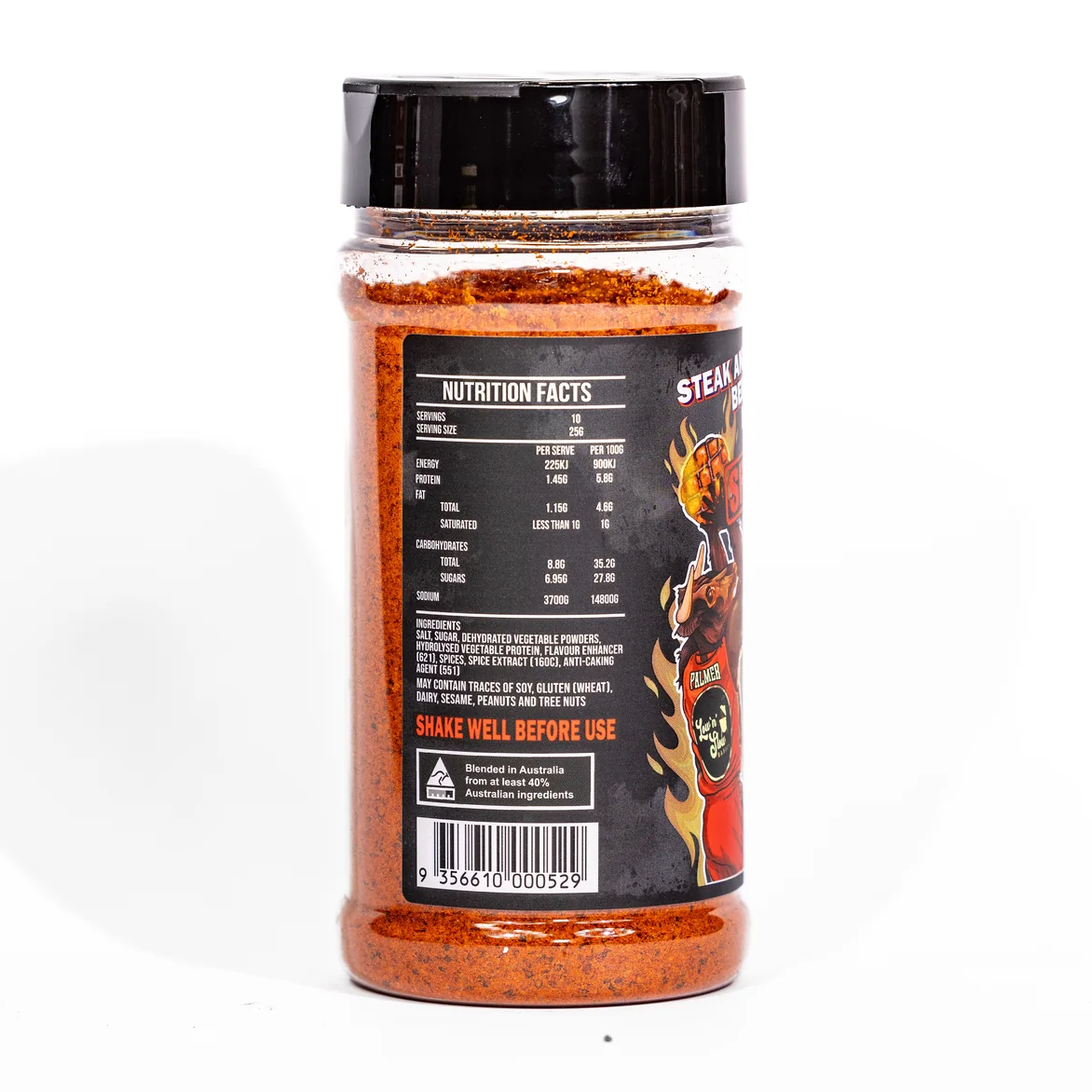 LOW N SLOW BASICS: Steak Shooter "Spicy" Rub – 250g