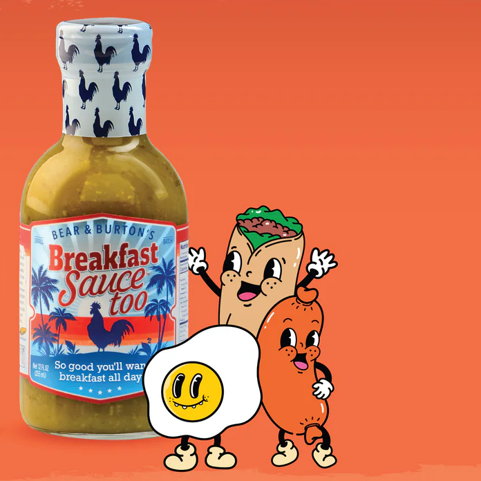 BEAR & BURTONS W SAUCE: Breakfast Sauce Too - 355ml